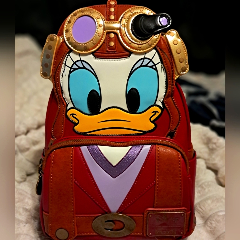 New With Tags Loungefly Steam Punk Daisy Mini Backpack